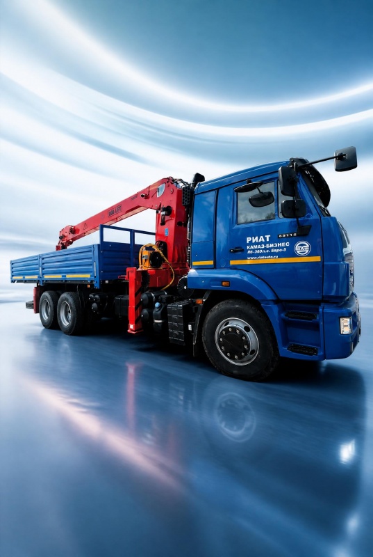 Бортовой автомобиль КАМАЗ 65115-3010-80 с КМУ BOB-LIFT SQ8SA5